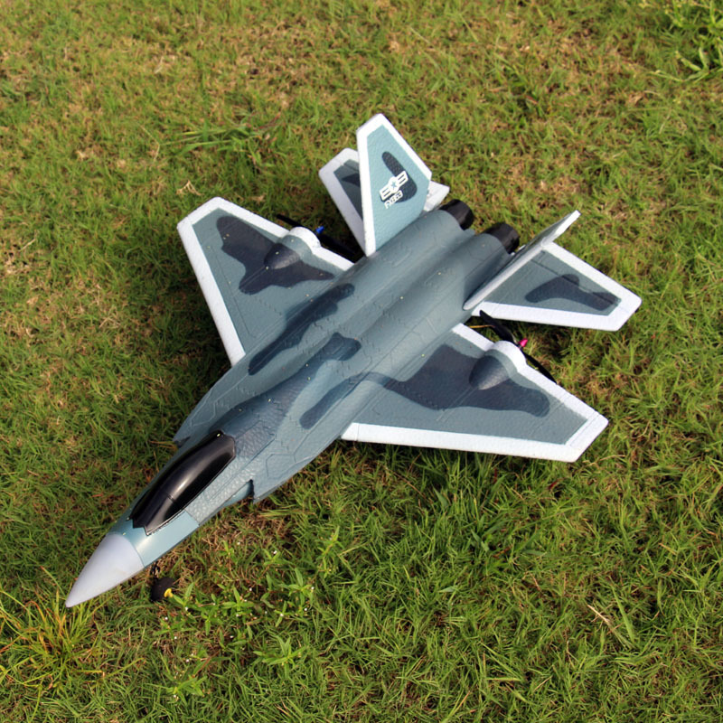 大型f22遥控战斗机 固定翼飞机 耐摔泡沫滑翔机 儿童电动航模玩具