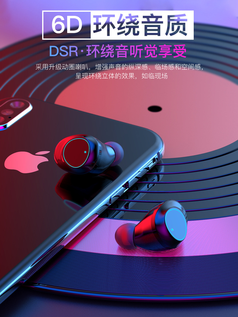 跨境新款g16蓝牙耳机tws无线蓝牙5.