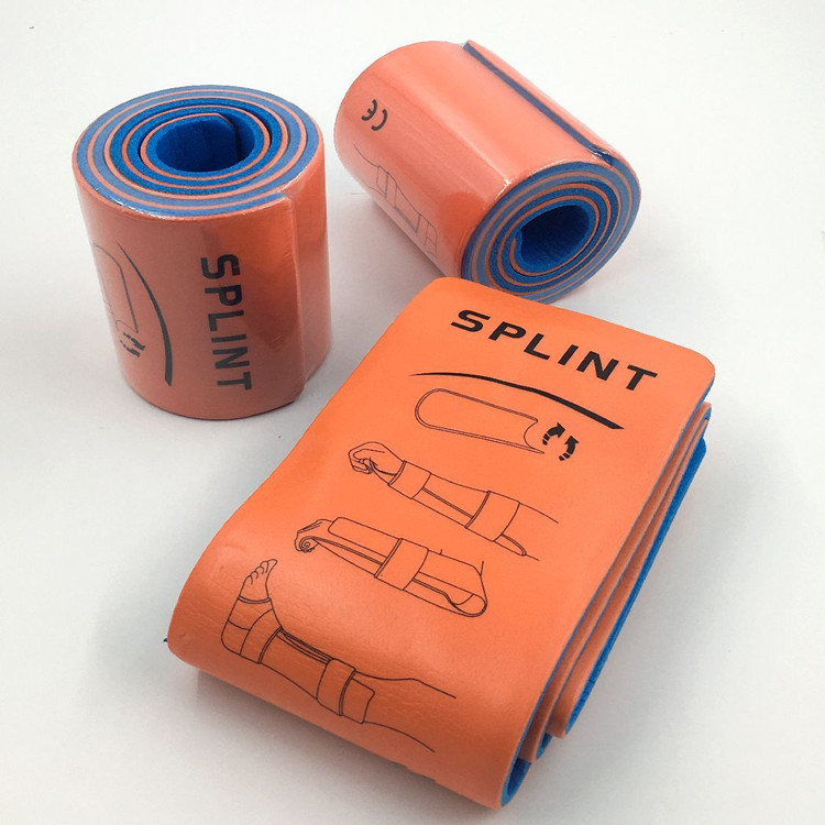 急救卷式夹板 急救固定夹板 扭伤骨折防护固定垫 学校培训用品