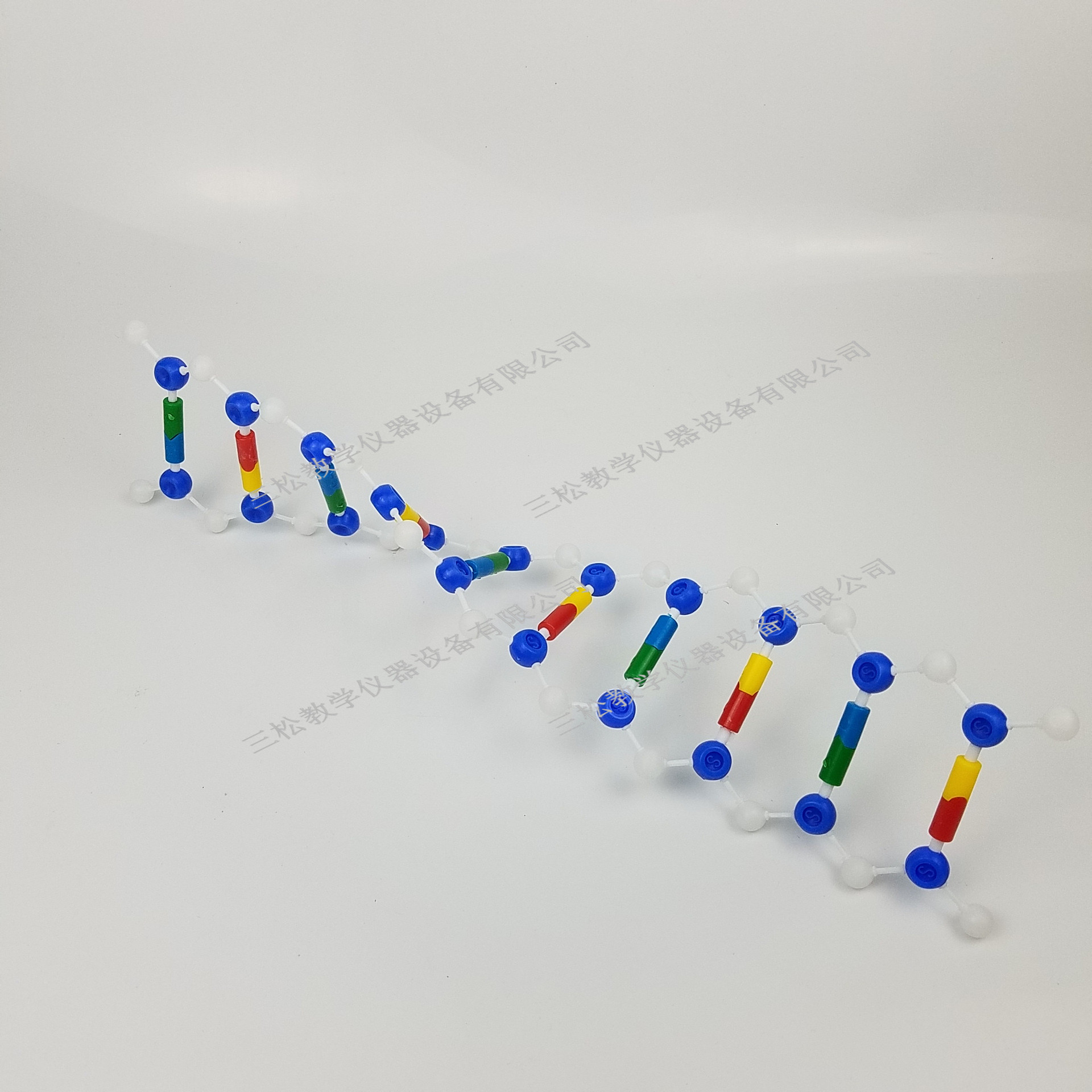 dna模型dna双螺旋结构模型组件拼接遗传基因和变异生物实验diy