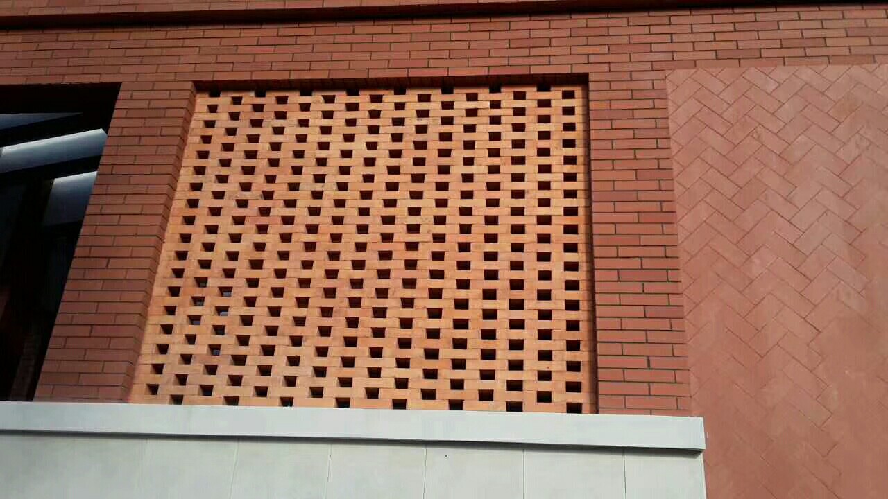 仿古实心粘土砖砌墙铺地红砖寺庙祠堂公园园林古建餐厅古风茶坊