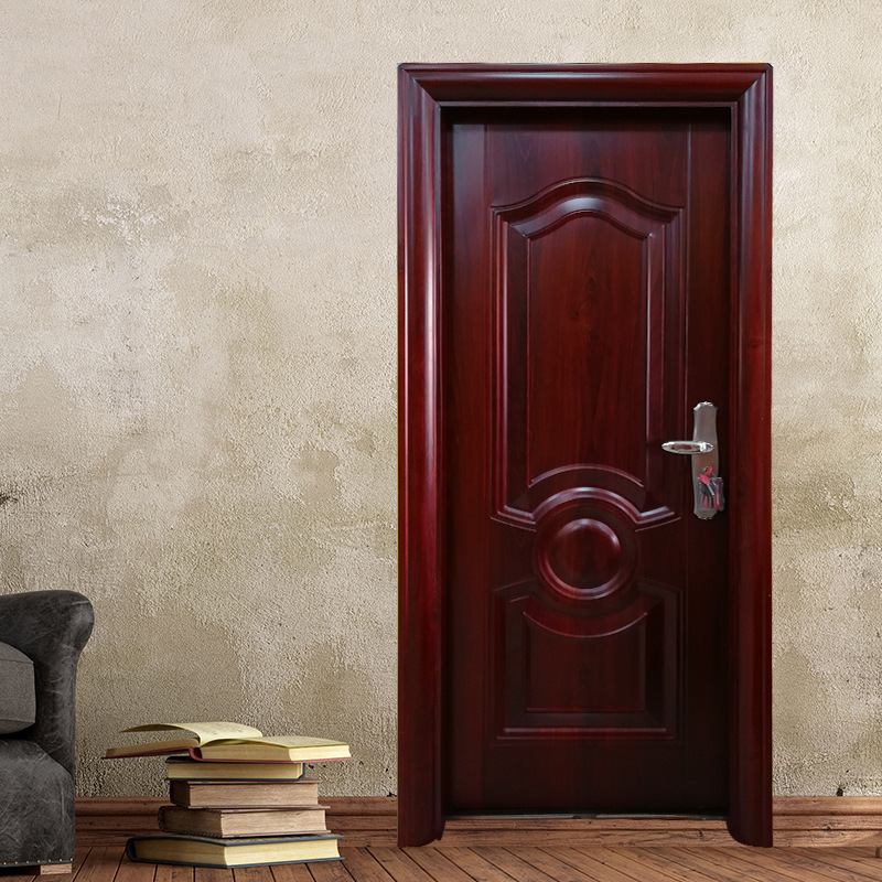 厂家直销电解板钢质门钢套门锌合金室内门套装门出租房门卧室门￥320