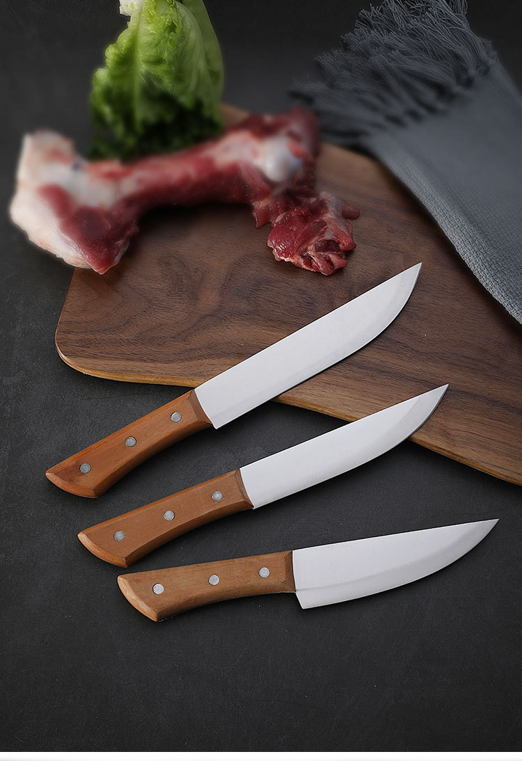 屠宰场不锈钢剔骨刀屠宰刀牛肉剔肉牛刀杀牛割肉刀具杀猪剥皮尖刀