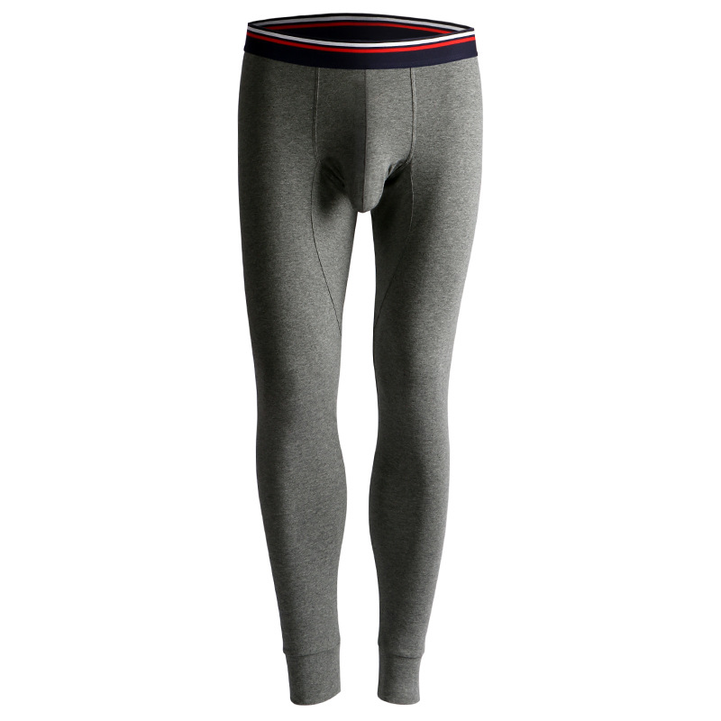 l~7xl男士秋裤男单件棉阴囊托囊袋青年枪弹打底裤分离生理线裤