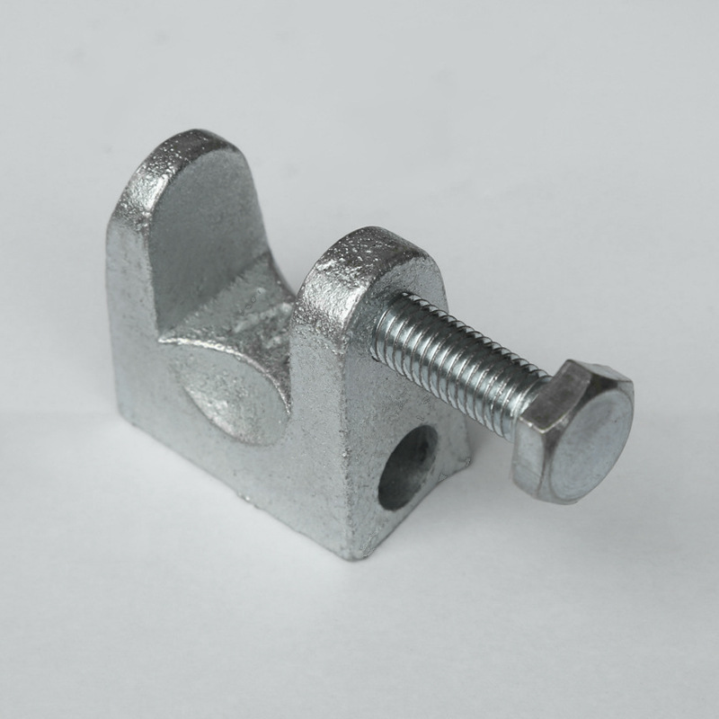 铸铁老虎卡老虎牙c型钢梁夹镀锌虎口夹 钢结构专用虎口卡虎口夹