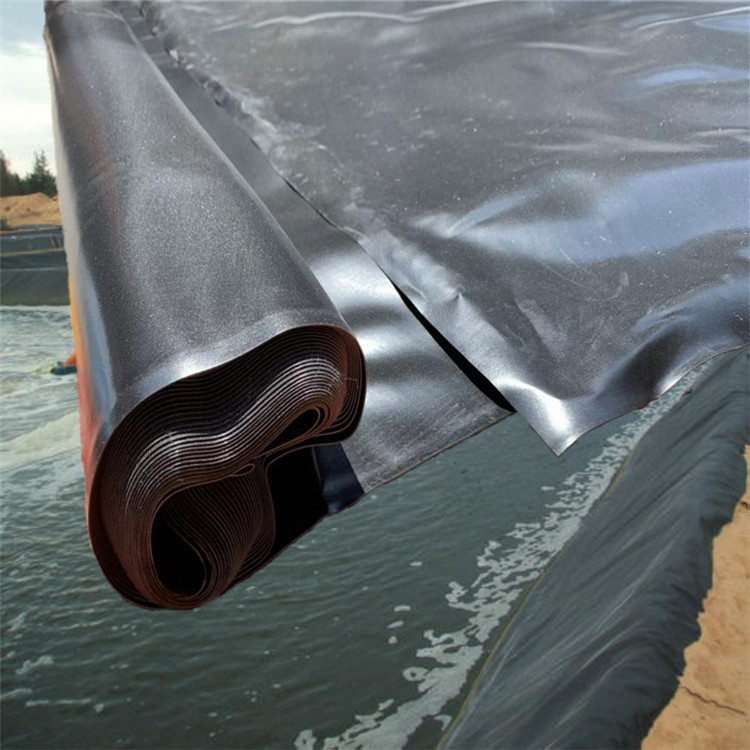 土工膜防渗膜鱼塘蓄水池人工湖隧洞建筑基础隔水板挡墙防水复合膜