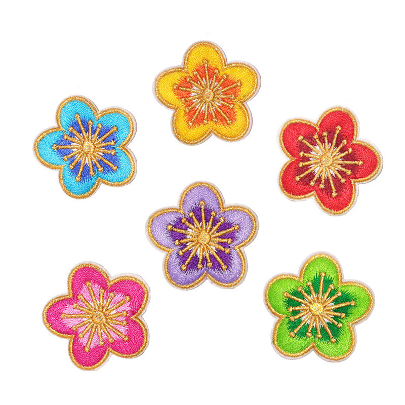 玫瑰花绣花图案