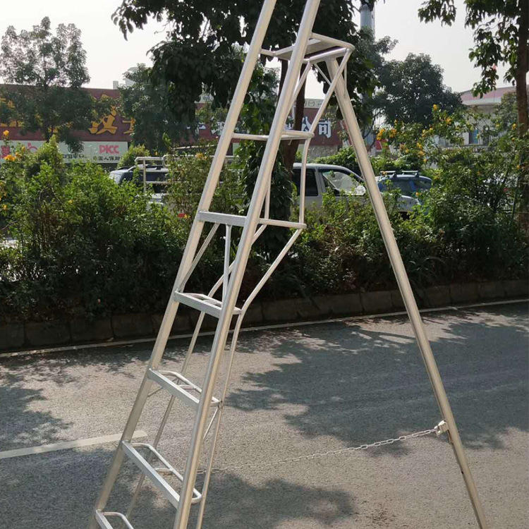 果园采摘用园林梯三角梯 铝合金农用林艺梯 厂家批发 大量生产