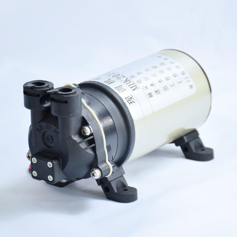 供应电动微型隔膜泵可乐机现调机通用一体泵糖浆220v直流果汁泵