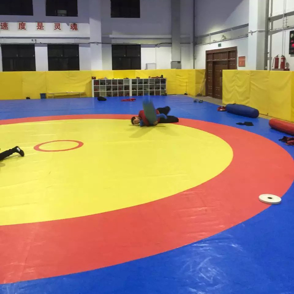 厂家直销摔跤场地垫 标准摔跤垫 mma综合运动搏击场地定制盖单
