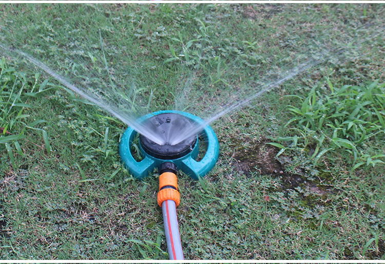 圆盘八功能洒水器自动灌溉系统园林绿化喷水工具桥梁养护喷灌器