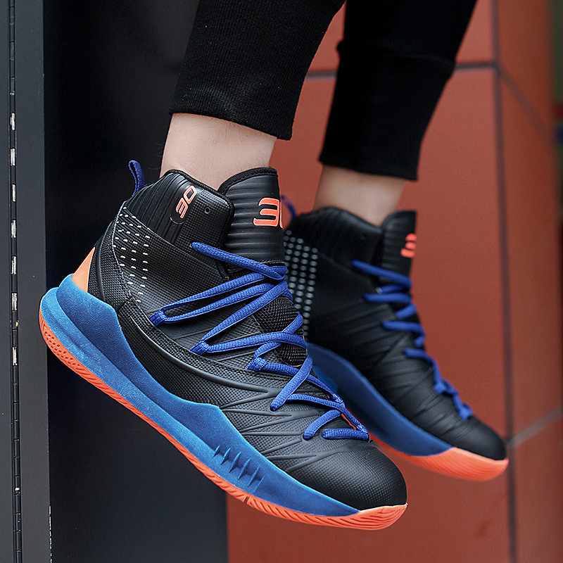 库里6代篮球鞋情侣白金战靴耐磨男女高帮青少年运动鞋36码篮球鞋