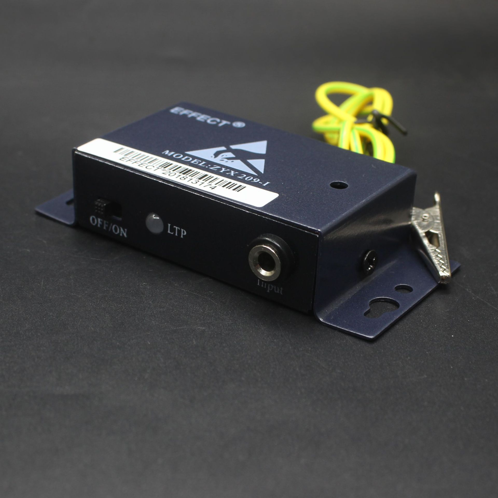 金属静电环报警器zyx-209-1单工位防静电手腕带监测仪209-2双工位