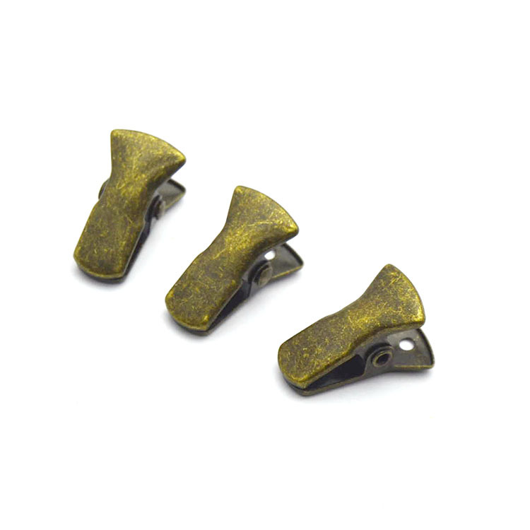 跨境热销迷你小号金属防滑小夹子厂家批发多色防滑胶套铁夹子