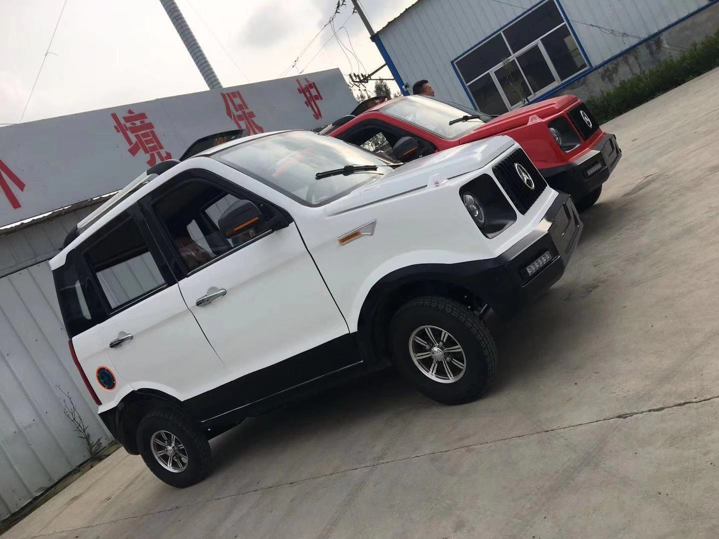 江苏工厂直销四轮电动车油电两用代步车老年人新能源电动汽车