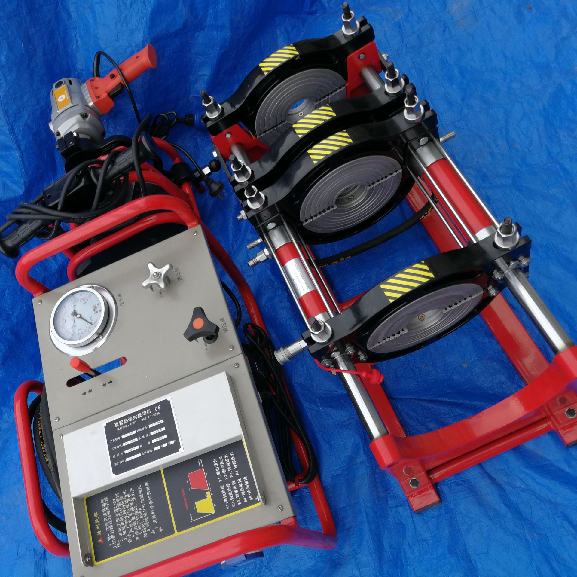 pe200全自动电熔焊机 pe电熔焊机怎么使用 热熔焊机图片