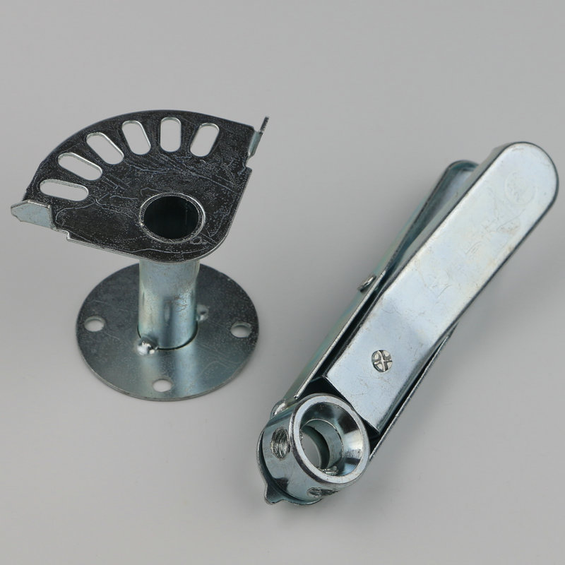 镀锌手动调节阀手柄 风阀压嘴排风设备配件 风阀风量调节阀执行器