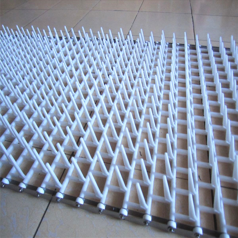 厂家销售洗碗机网带 可定制清洗餐具传送带网带 尼龙塑料网带