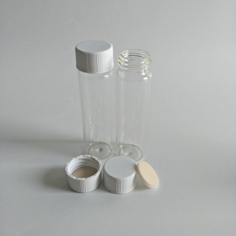 杭州莱伯斯 40ml玻璃密封样品瓶 耐酸碱试剂瓶 耐有机溶剂取样瓶