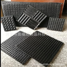 方形橡胶减震垫缓冲垫 供应空调外机橡胶减振垫厂家直销 规格齐全