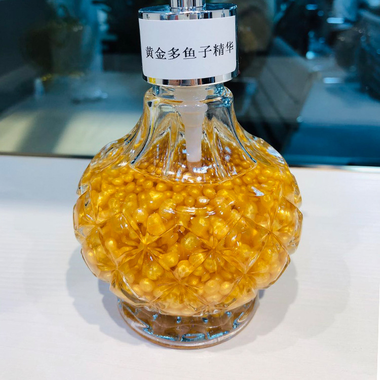 厂家直销黄金鱼子酱精华紧致抗皱滋润保湿鱼子精华液反重力鱼子酱