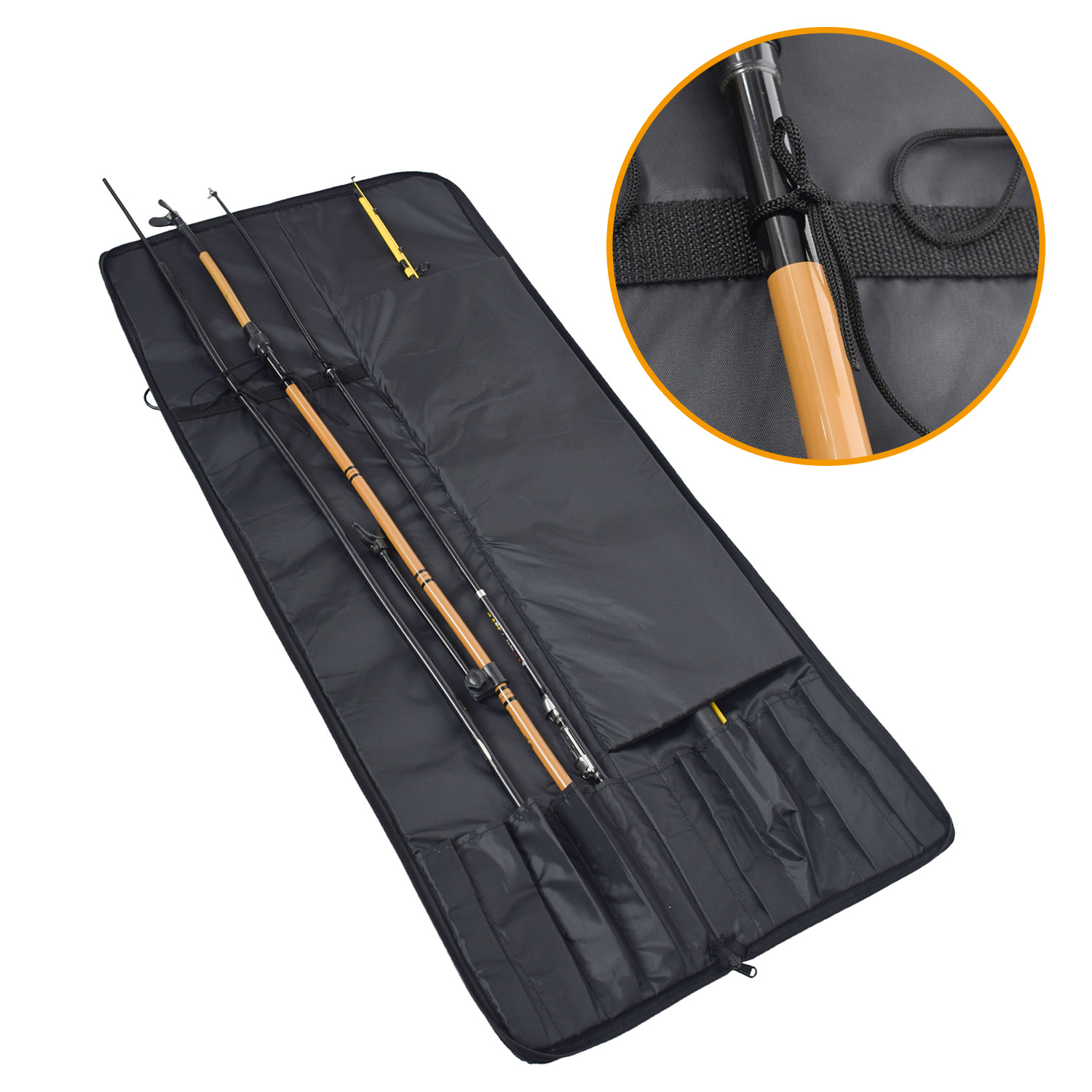 亚马逊速卖通 户外渔具包海杆包大容量钓鱼包鱼竿收纳袋