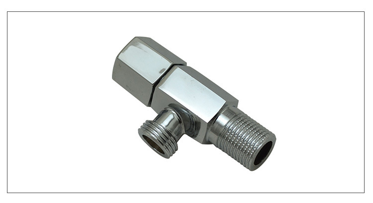 高展 新款冷热角阀 铜美式六角阀 龙头马桶热水器进水止水阀 150g