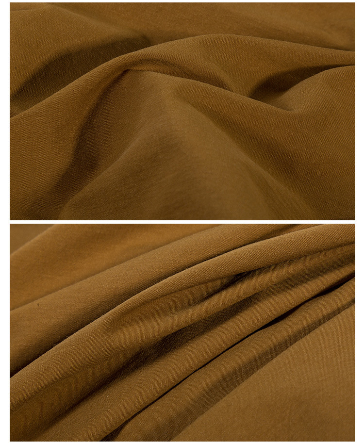 梭织涤棉混纺面料胶感平纹棉锦纶布料挺阔衬衫连衣裙裤子服装面料