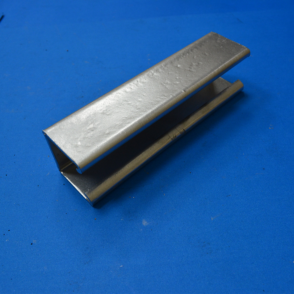 广州厂家承接无孔c型钢4141c型钢导轨黑铁q235b材料