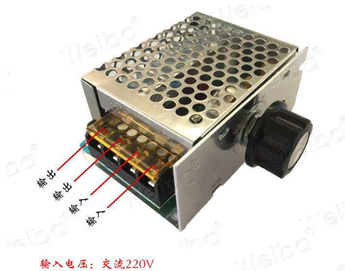 4000w进口大功率可控硅 电子调压器 可调光 调速 调温