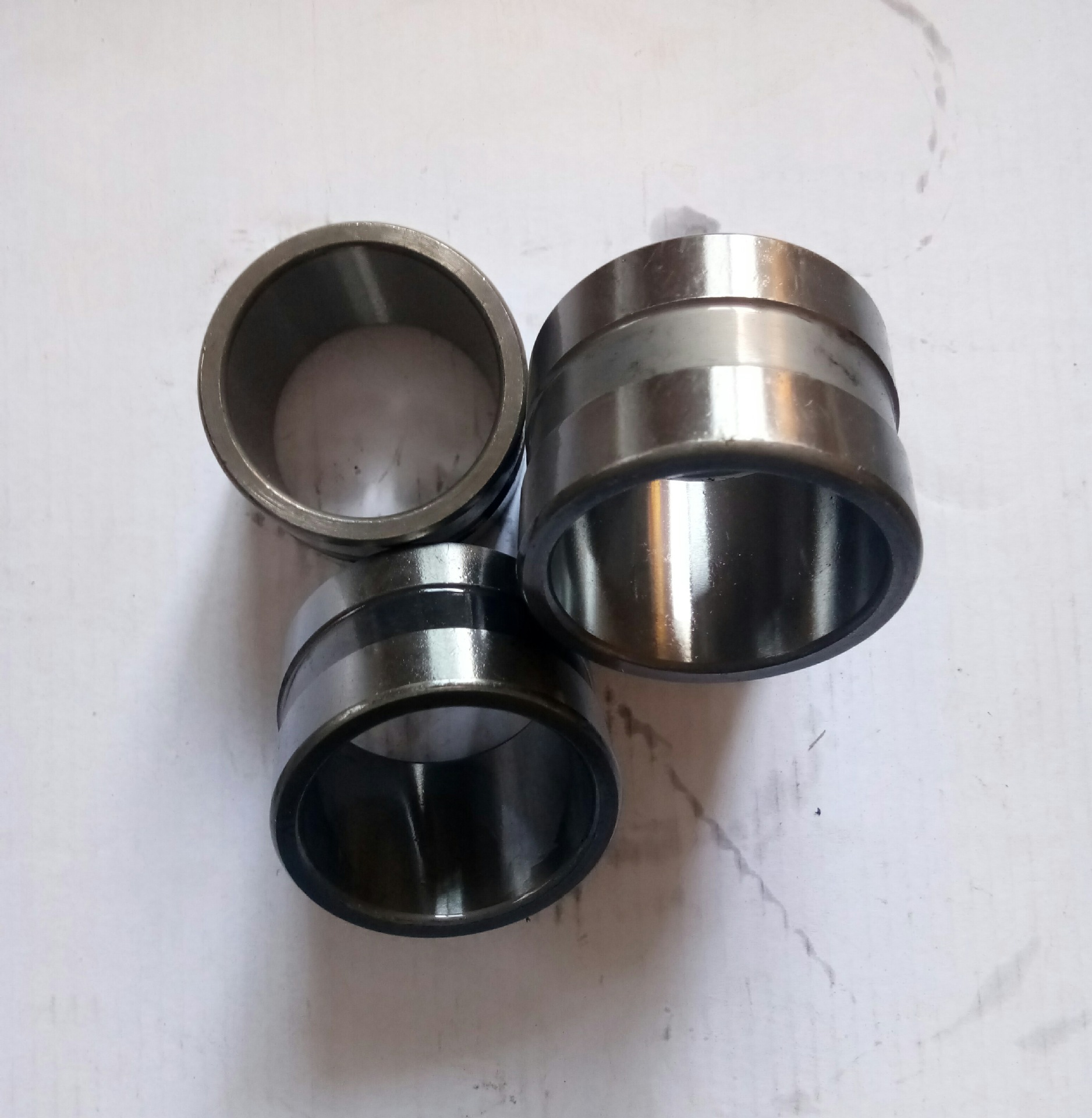 鞋机专业钢套规格554540采用优质45号钢淬火硬度55度