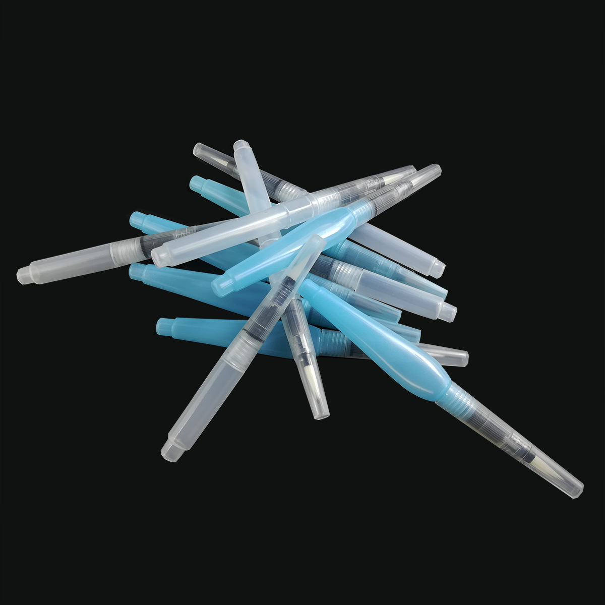 自来水笔固体水彩绘画毛笔大容量储水笔水溶彩铅绘画笔