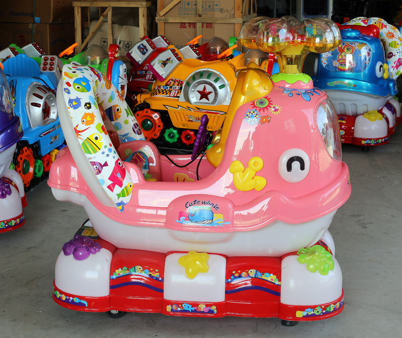 摇摇车电动qq鲸厂家直销儿童优有乐摇摆机超市小孩扫码投币玩具车