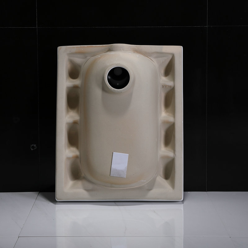 家用陶瓷防臭蹲坑大便器陶瓷不带弯蹲便器卫生间蹲式蹲便池蹲厕