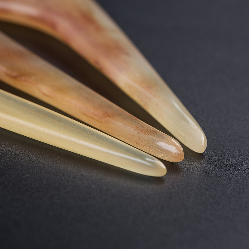 羊角梳子 绵羊角尖尾梳yj1-10 顺发 满包邮混批