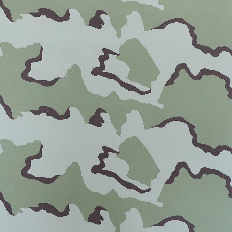 厂家直销现货600d涤纶防水pvc无白印三色沙漠迷彩牛津布