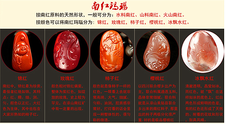 厂家批发 天然南红玛瑙葫芦头 时尚饰品 水晶散珠配饰