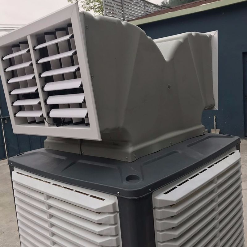 移动水空调工业冷气机车间降温设备厂房空调18000节能水帘空调