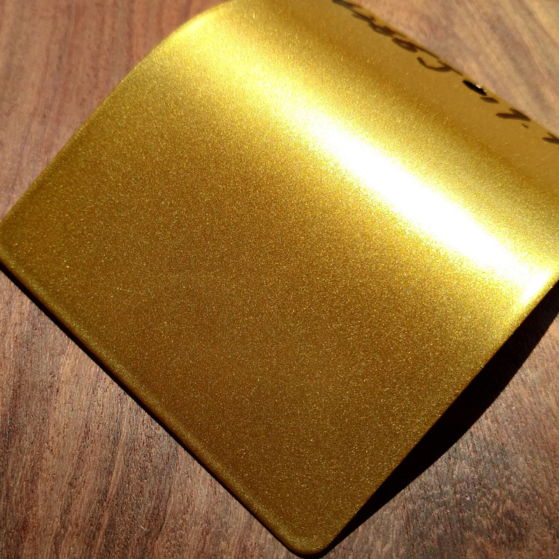 仿油漆效果金色粉末涂料 闪金静电喷涂塑粉 金属家具椅子粉末涂料