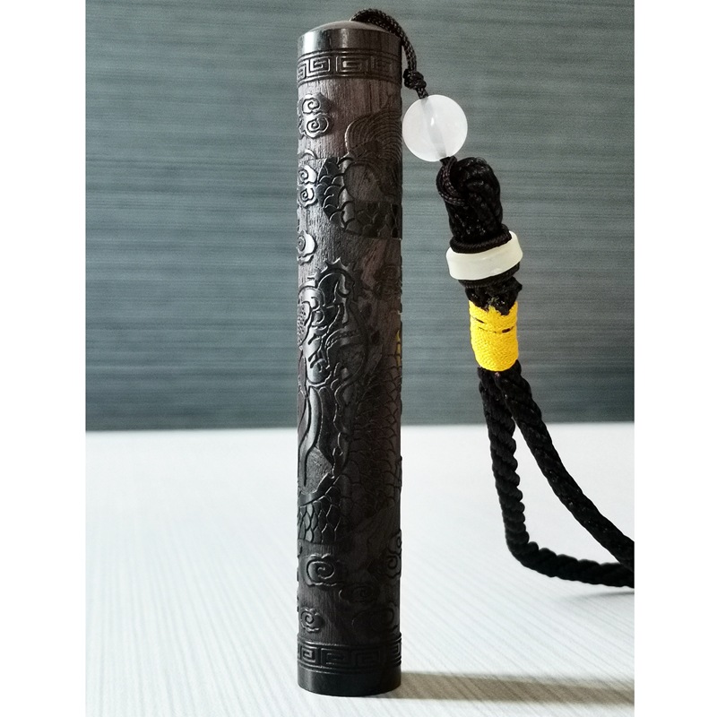 T8 Ebony Folding USB Charging Lighter Creative Windproof Electronic Cigarette Lighter Men's Wood Movement