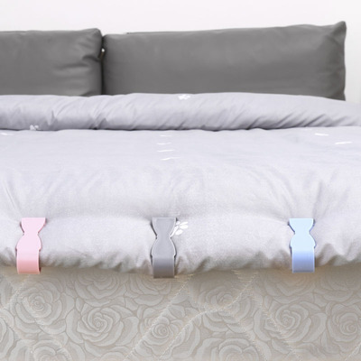 棉被固定夹被套固定器无针无痕防跑双卡夹子床单被子固定扣新款