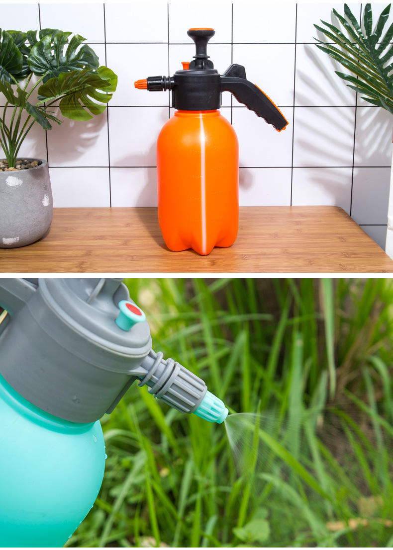 8l1.5l喷壶白色喷水壶洒水壶浇花壶气压式塑料喷壶园艺工具厂家