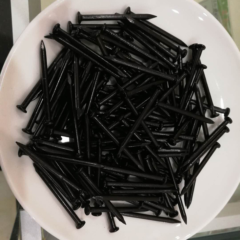 厂家供应 煮黑钢钉建筑装饰 水泥钢钉直纹 斜纹镀锌钢钉