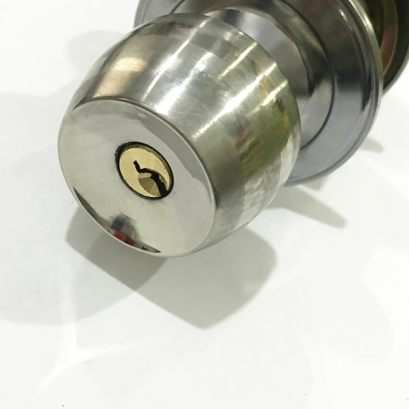 不锈钢球形门锁球锁圆锁房门锁室内把手锁球形锁执手锁室内球型锁