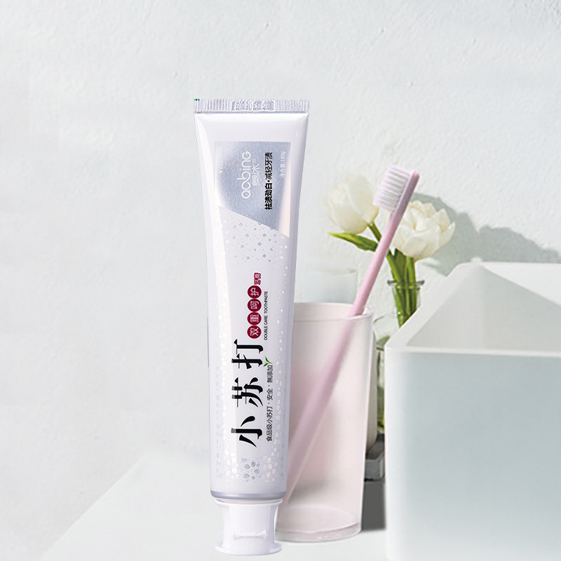 奥冰180g洁白牙齿祛牙渍薄荷香奥冰小苏打牙膏