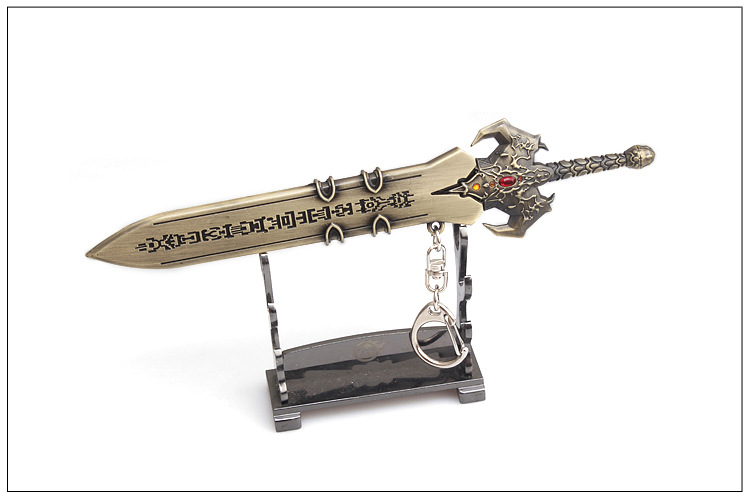 古剑周边 魔剑武器模型 17cm合金带鞘刀