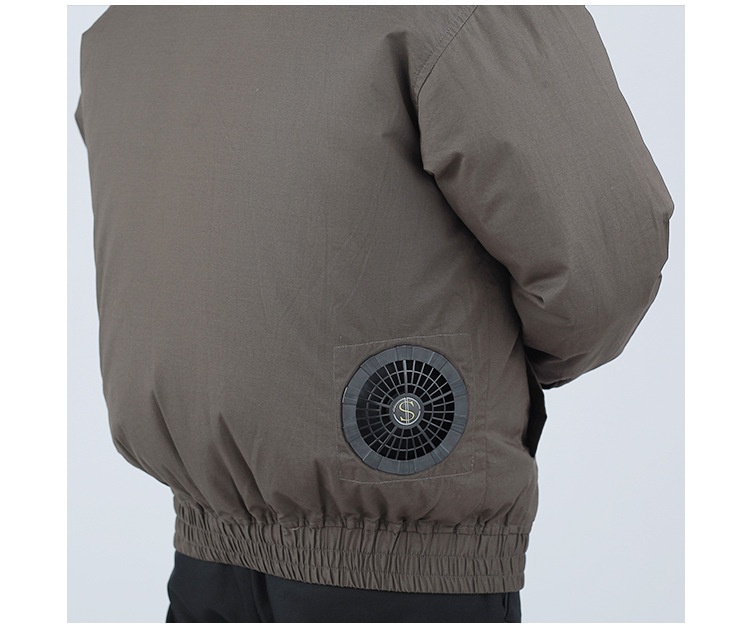 2019新款夏季户外作业风扇降温空调服 防暑降温透气钓鱼服 电焊服