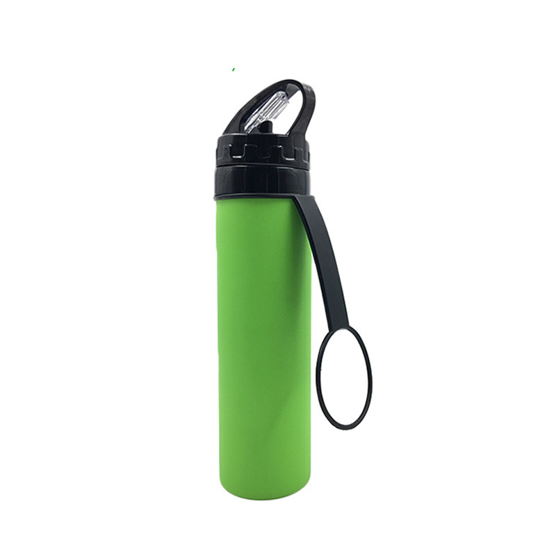 Outdoor Sports Bottle Silicone Folding Water Bottle Travel Water Cup Creative Gift Cup Water Bottle