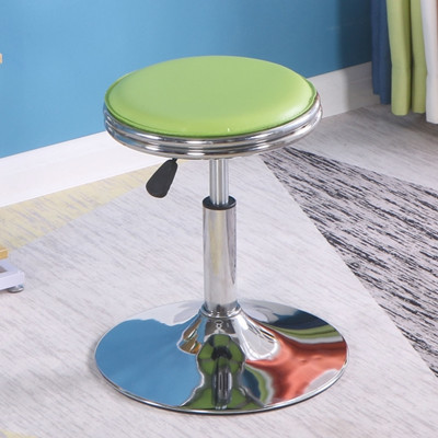 吧台椅双环圆凳美容理发凳车间工作椅子实验室凳子家用旋转升降椅