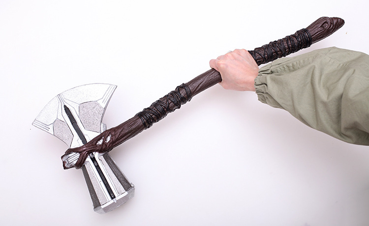 复仇者联盟3风暴战斧锤 雷神之锤斧新武器斧头影视道具 pu材质